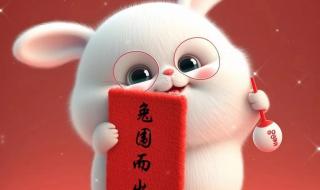 兔谐音四字吉祥语
